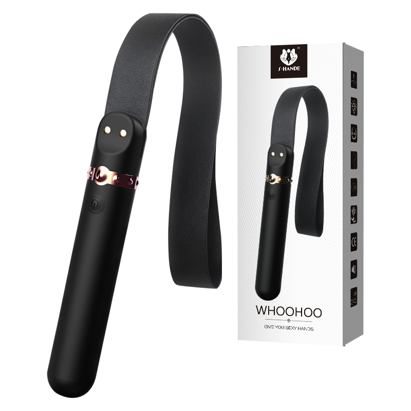 【S326】女奴新品皮鞭 sm刑具 可入體震動(dòng)棒 sm調教刑具